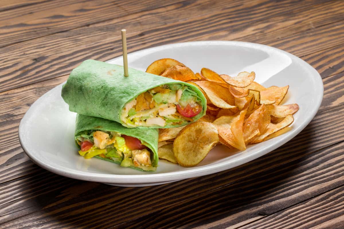 wrap with chips