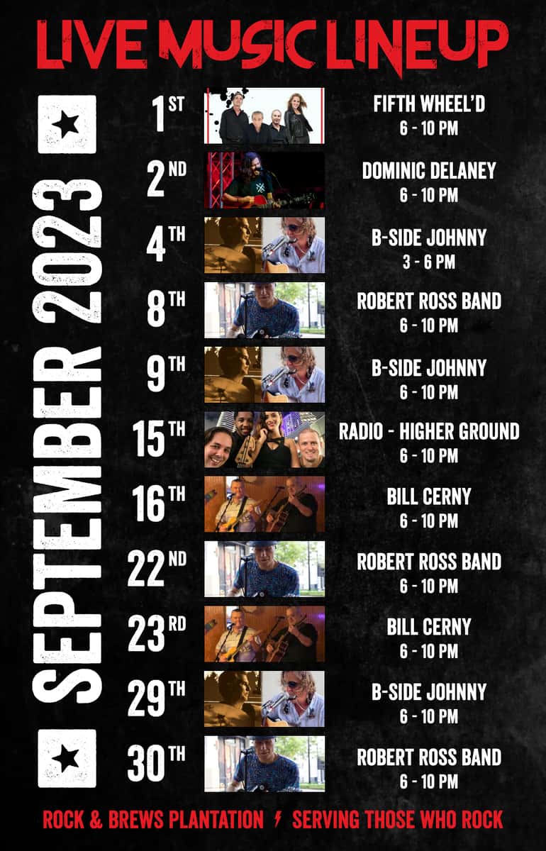 August Live Music