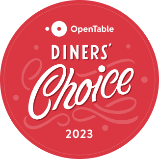 Open Table's Diners' Choice Award 2023