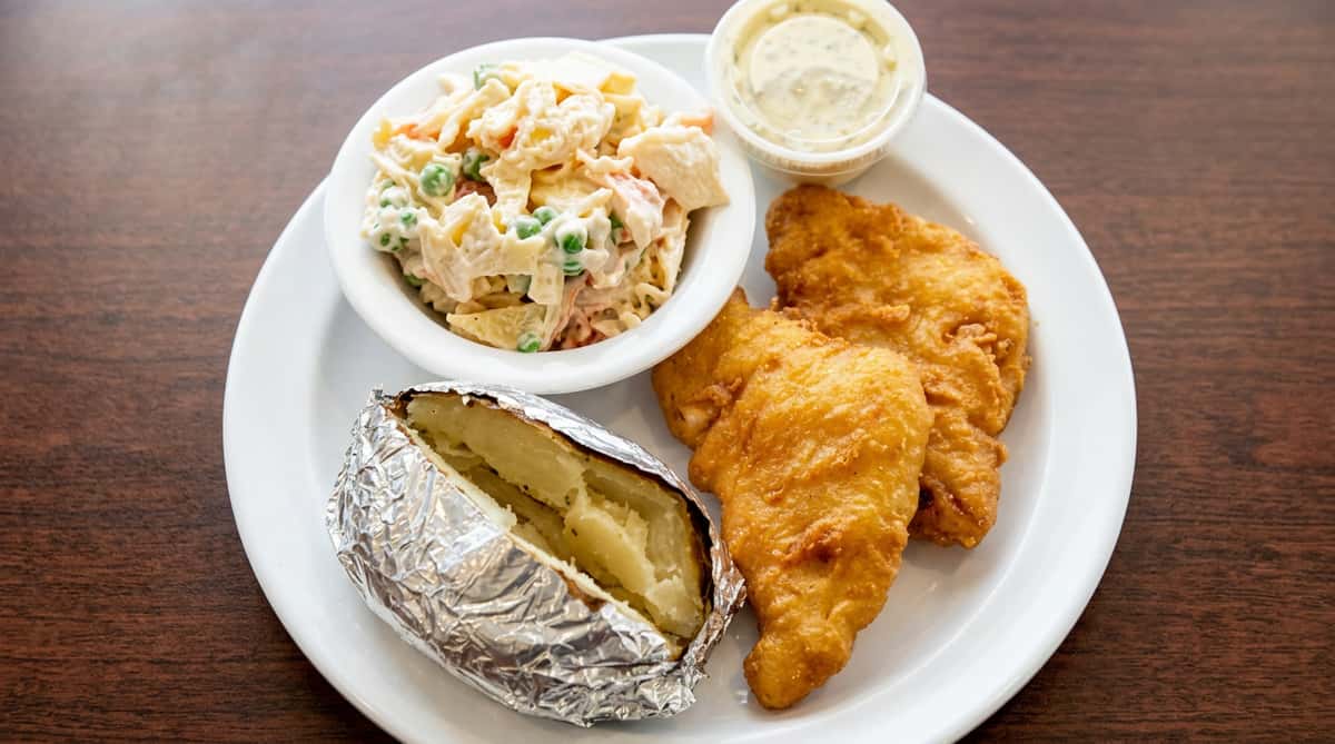 fried fish dinner