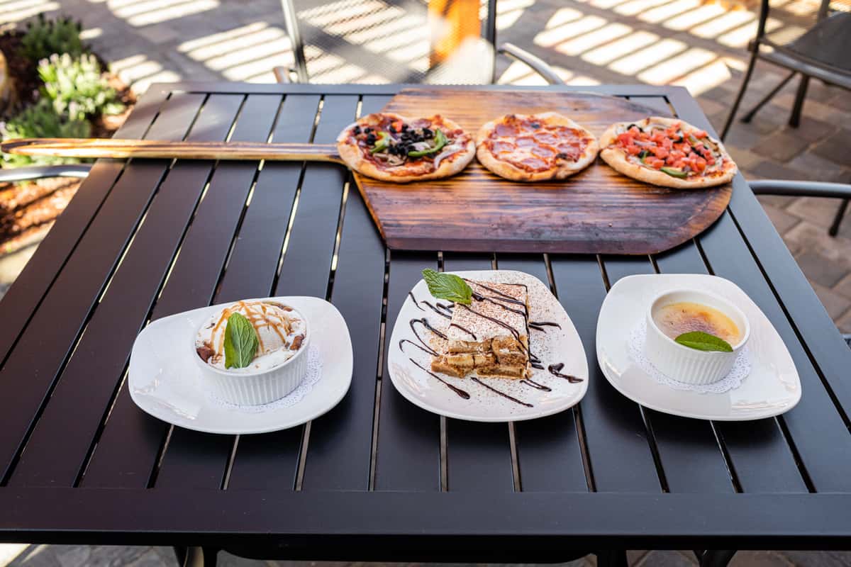 table of food