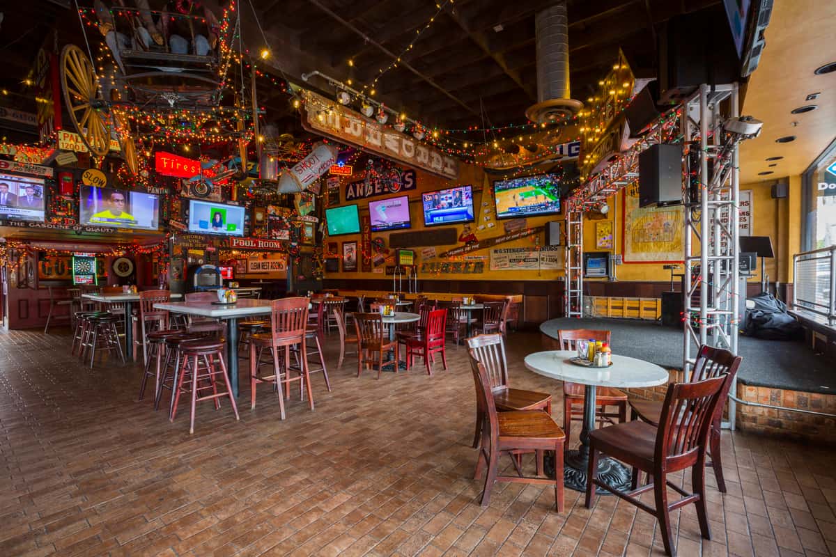 Roscoe's is the perfect venue to see live local bands take the stage
