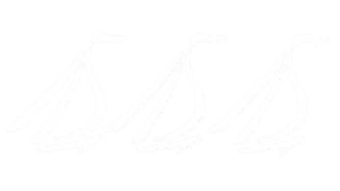 white boats