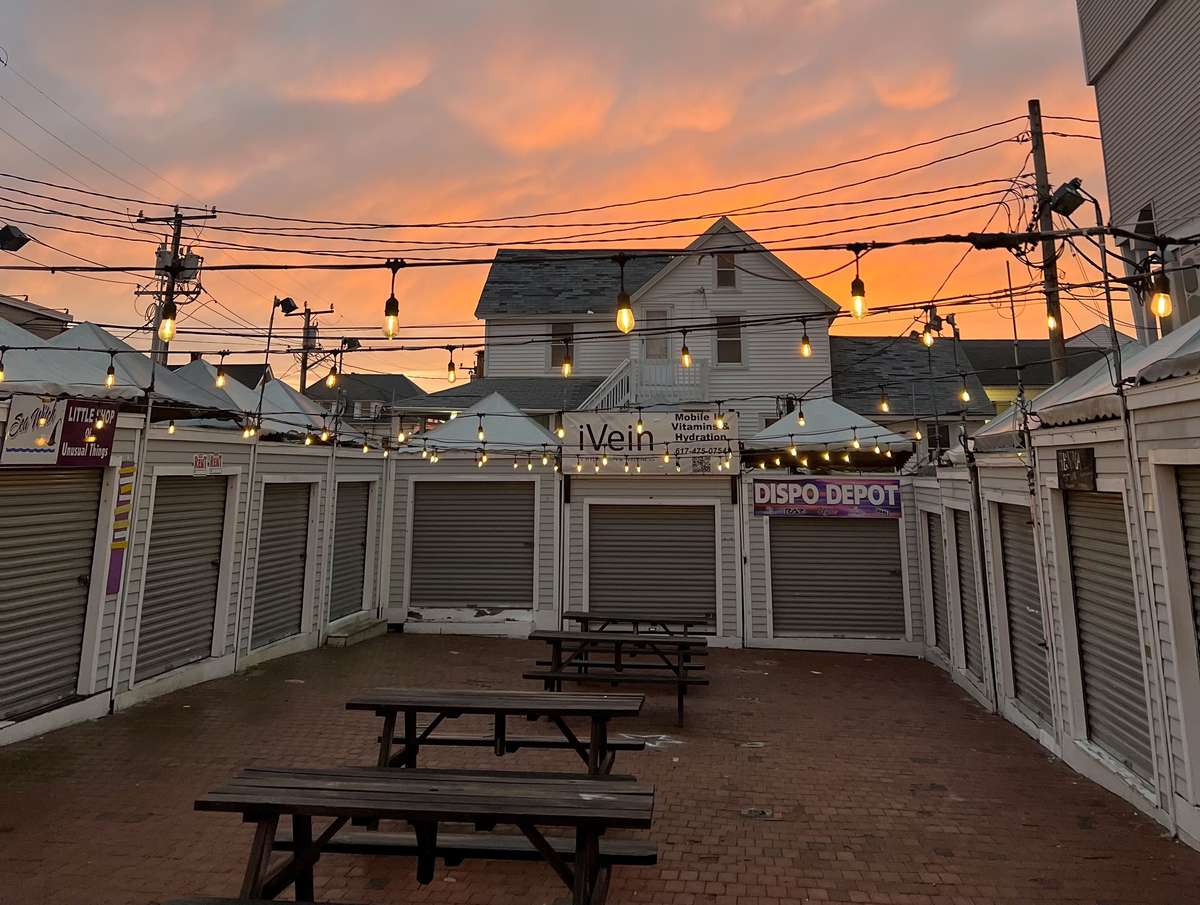 sunset booth