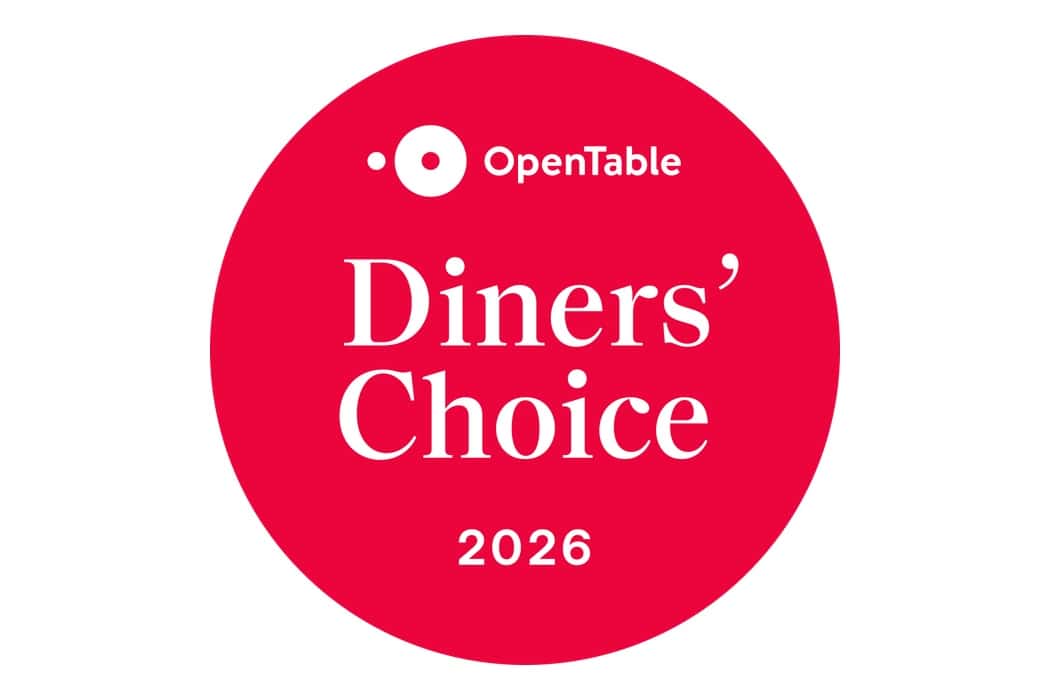 OpenTable Diners Choice Award 2026