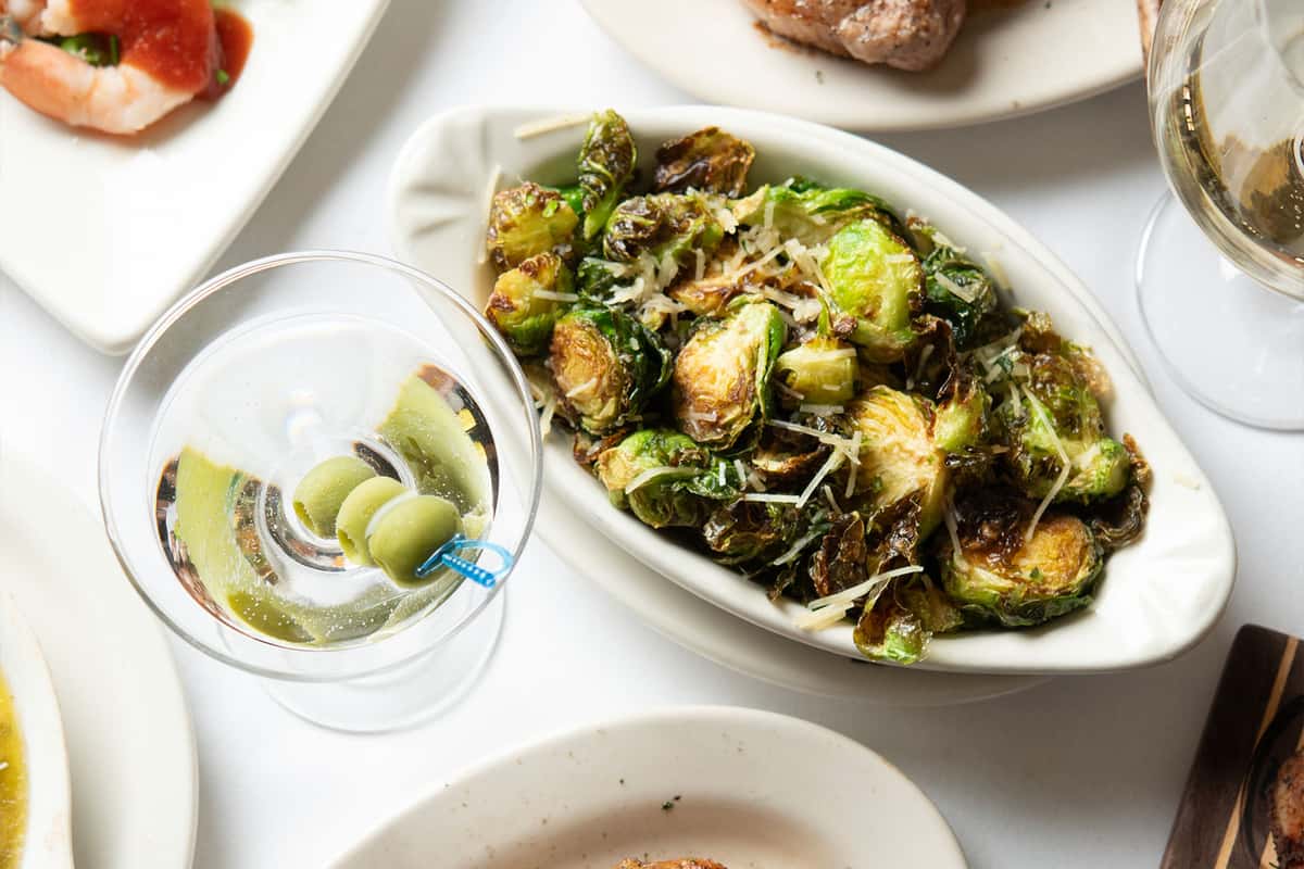 Sprouts and a Cocktail