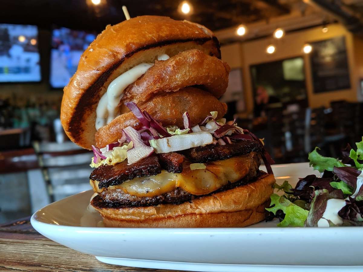 Stacked burger