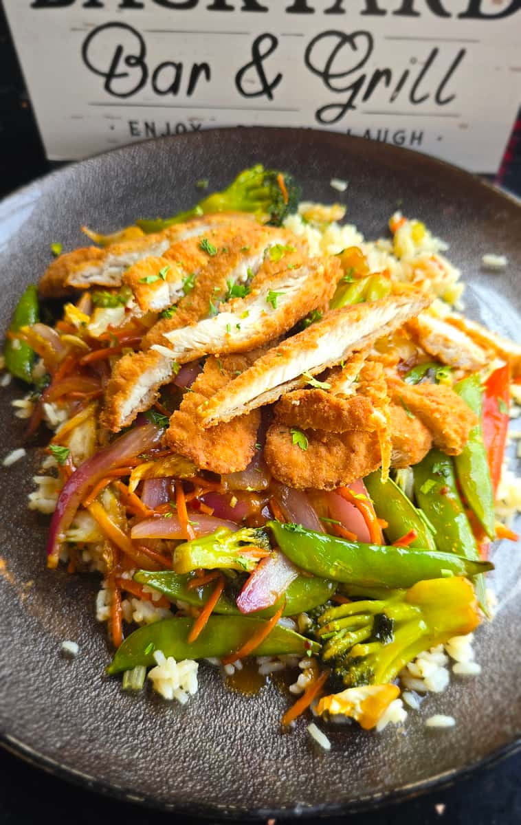 asian chicken and broccoli