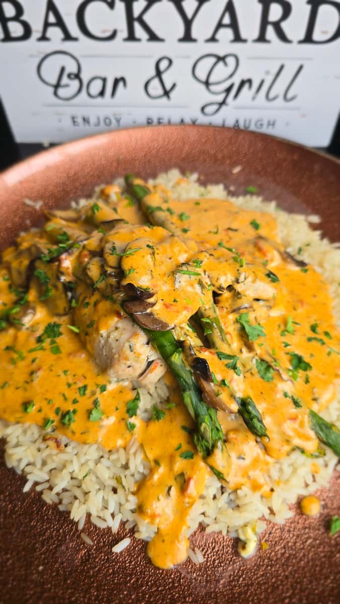 stuffed chicken
