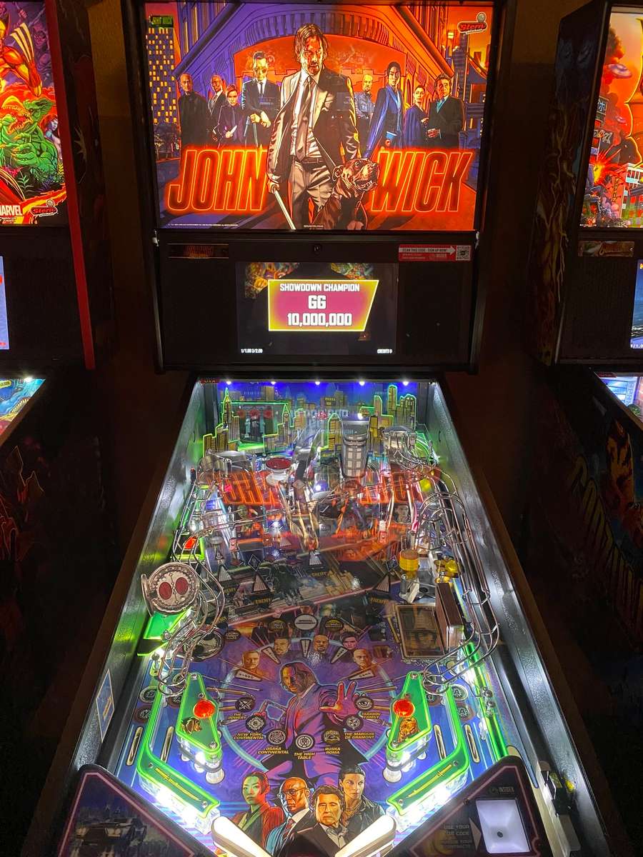 John Wick pinball machine