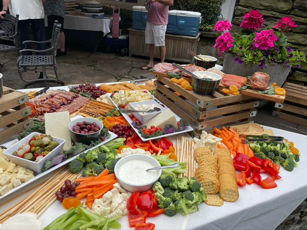 grazing table