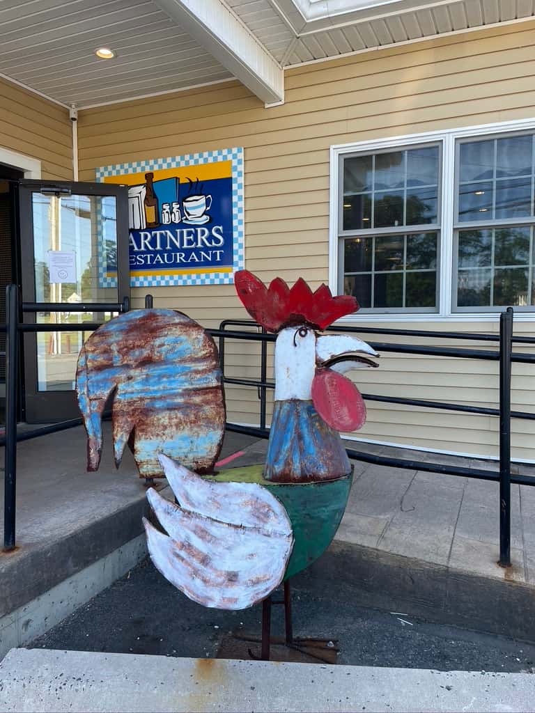 rooster entrance