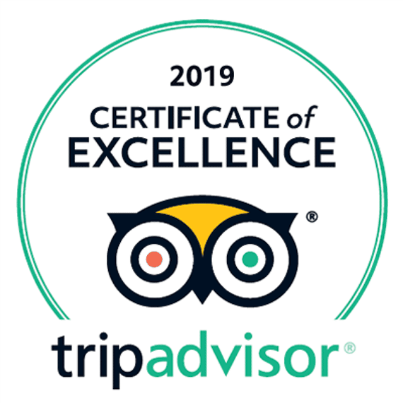 2019 Certificate of Excellence - Trip Advisor