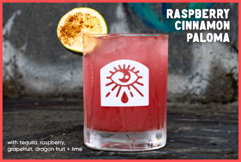 Raspberry Cinnamon Paloma