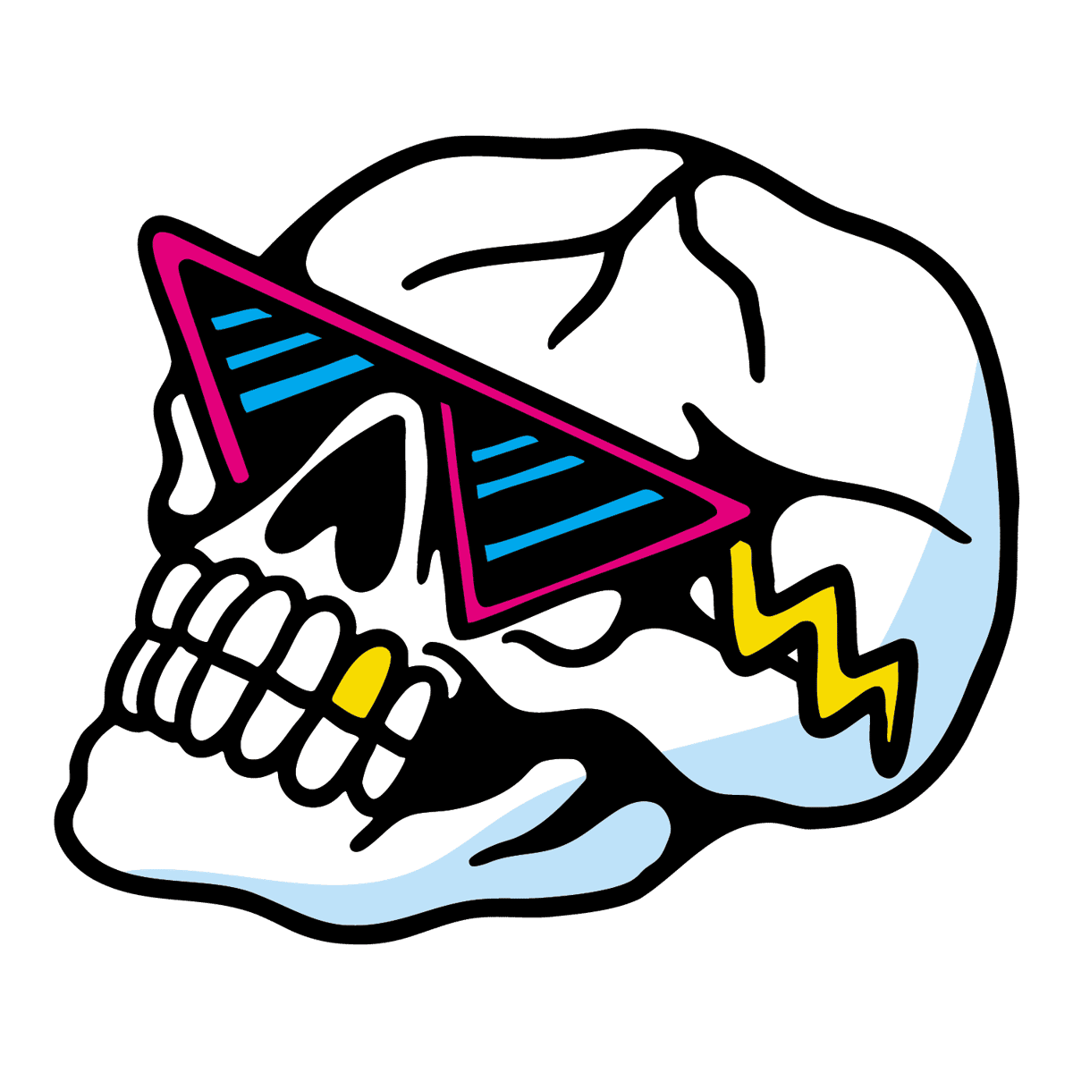 Summer Skull Full Color