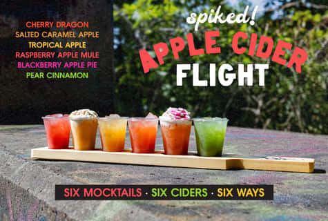Spiked Cider Flight