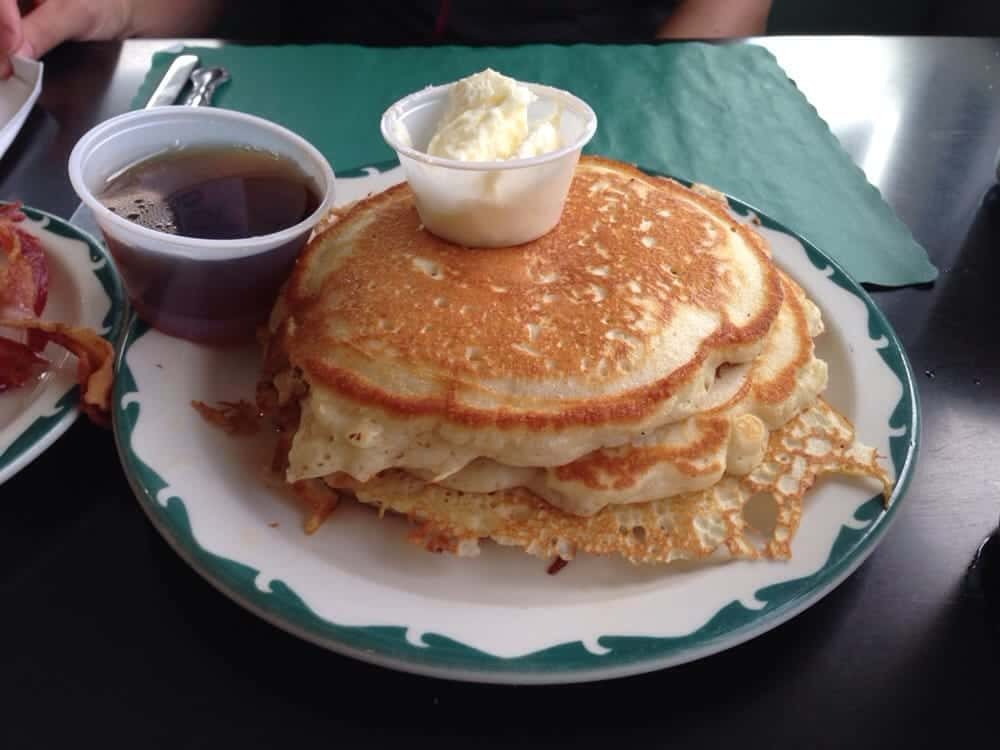 A Stack Of Plain Pancakes On A White Background Stock Photo, Picture and  Royalty Free Image. Image 19723280.