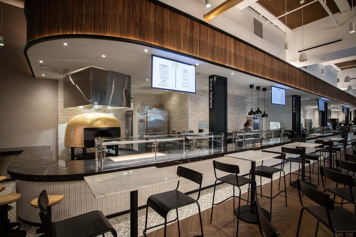 Interior of Victory Social