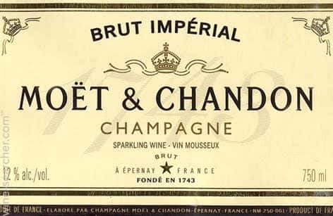 Champagne, Moët Chandon, FRA - Bubbles, Sangria, Wines, Beers & Beverages -  Vienna Cafe & Bistro In Cooper City - French Restaurant in Cooper City, FL
