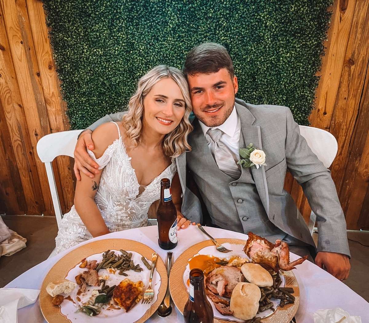 Wedding reception catering