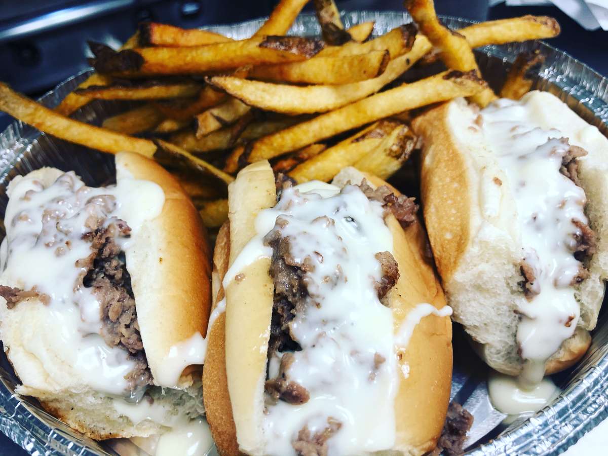 cheesesteak sliders