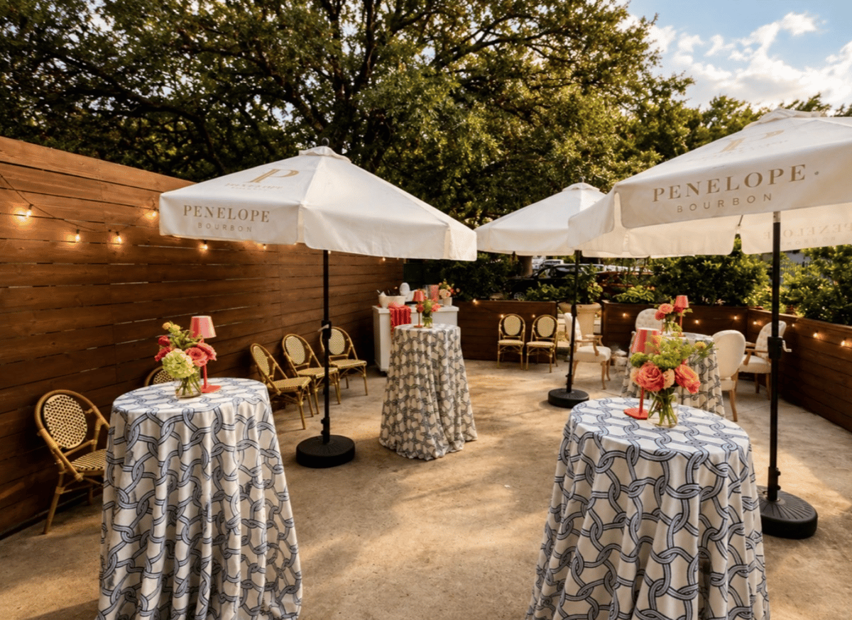 outside seating for Patio venue
