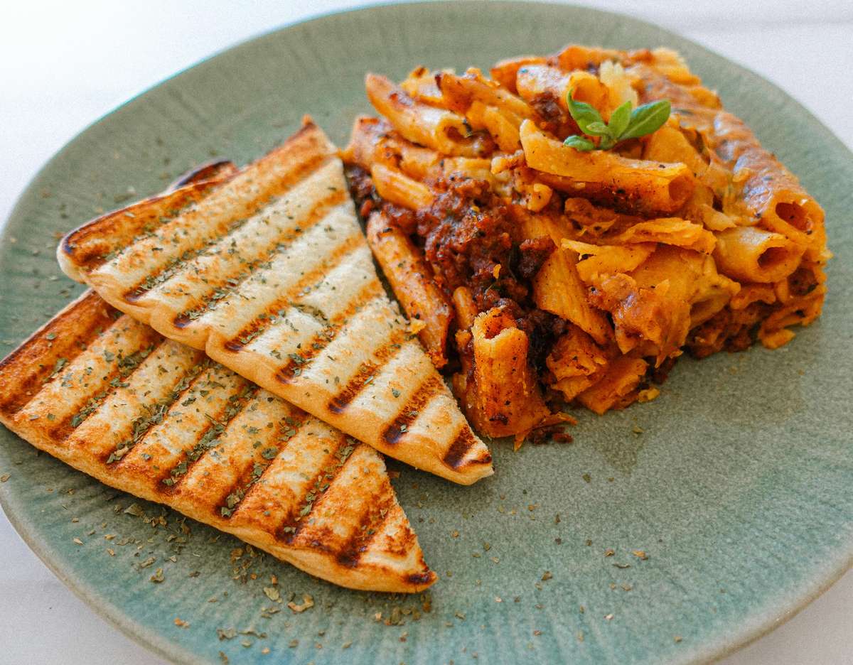 panini and lasagna