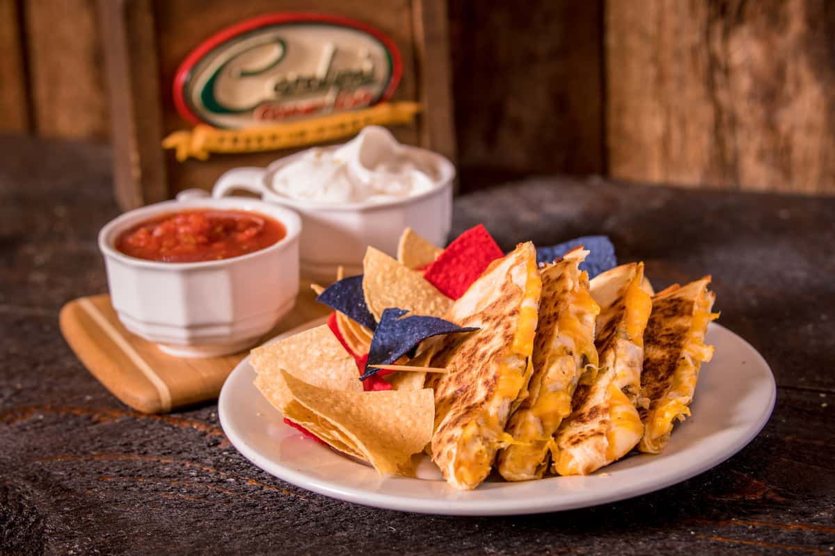 quesadillas