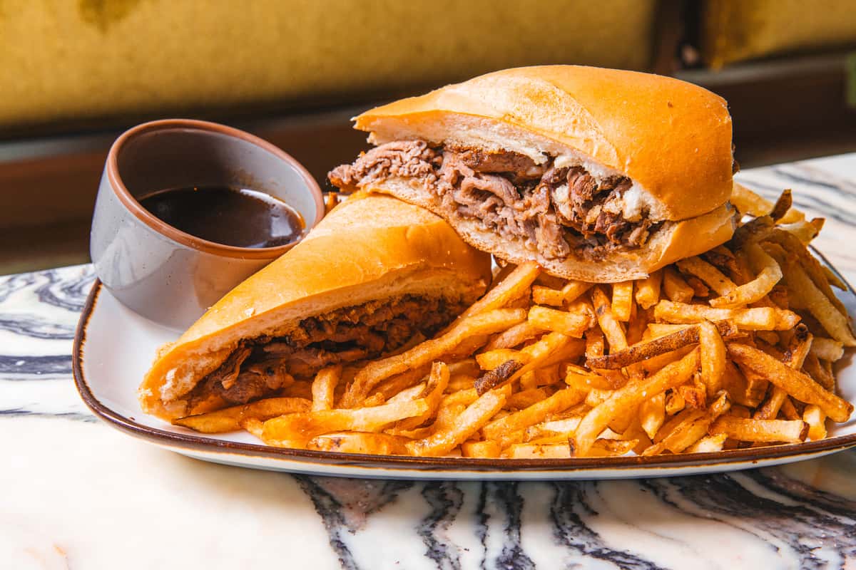 SMOKED PRIME RIB SANDWICH