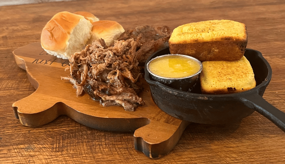 Pulled Pork and Cornbread