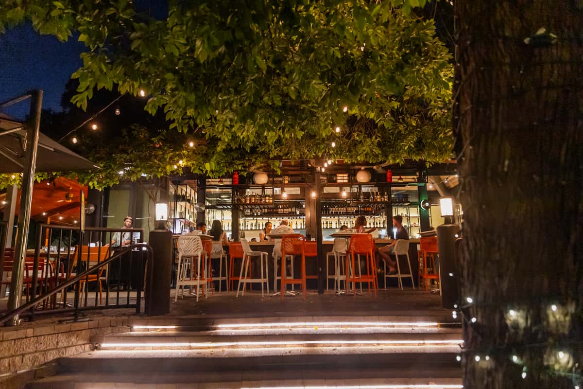 Outdoor New Year's Eve Dinner in Miami