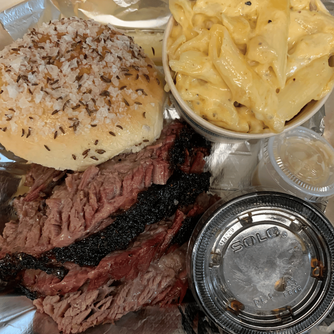 Brisket on Weck Fat Bob's Smokehouse