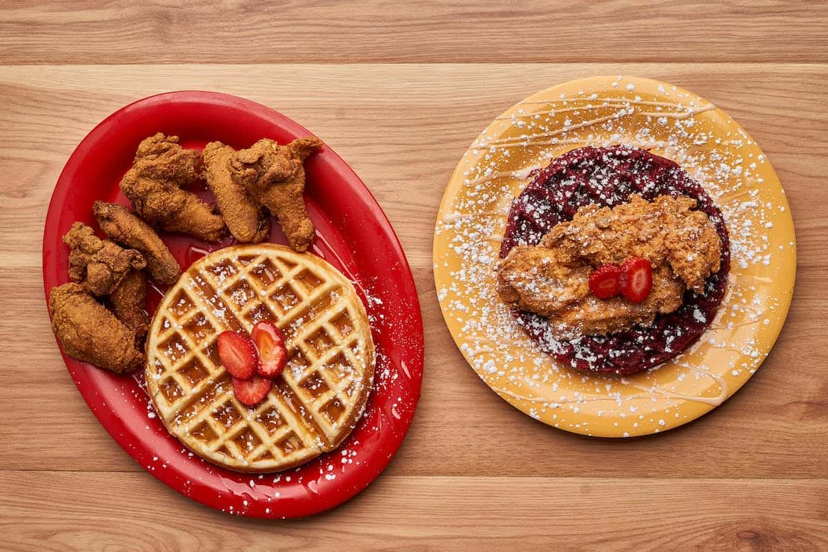 chicken & waffles