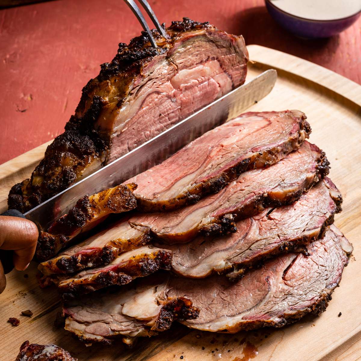 Au Jus Pellet Smoker Prime Rib Rib Roast Recipe Traeger Prime Rib