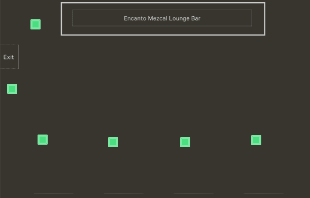 Moes' River North - Encanto Room Table Options