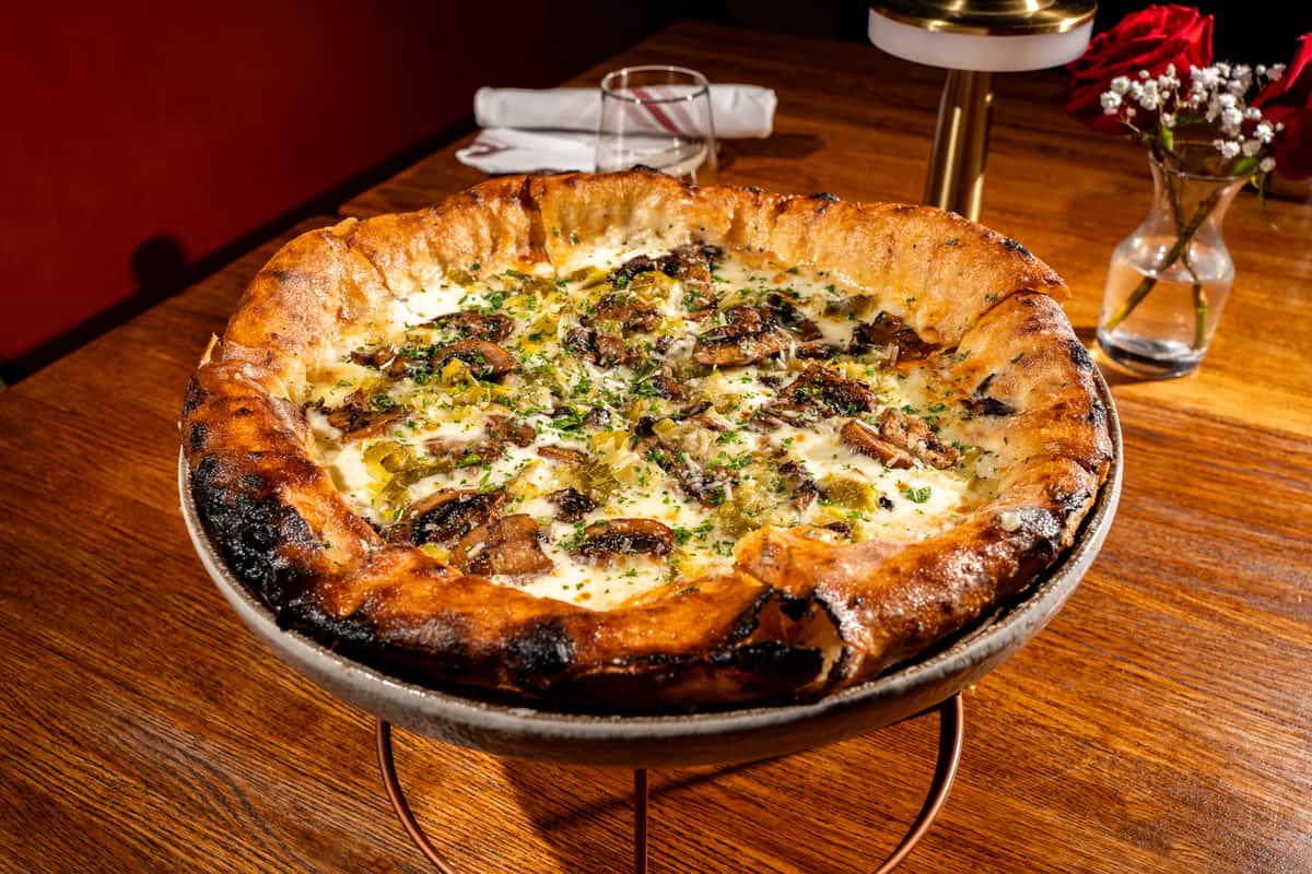 Wild Mushroom Pizza