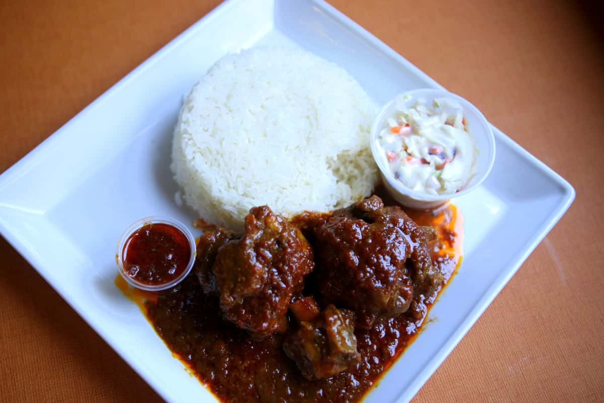 rice and oxtail stew