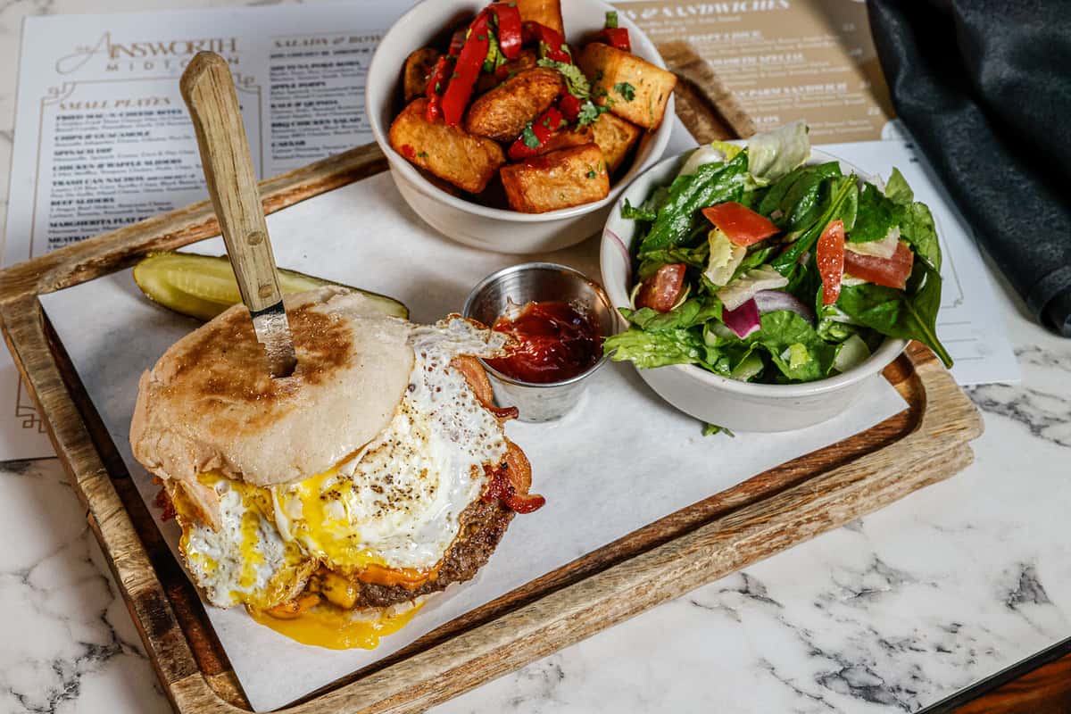 english muffin platter