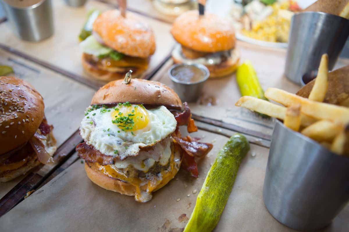 breakfast burger