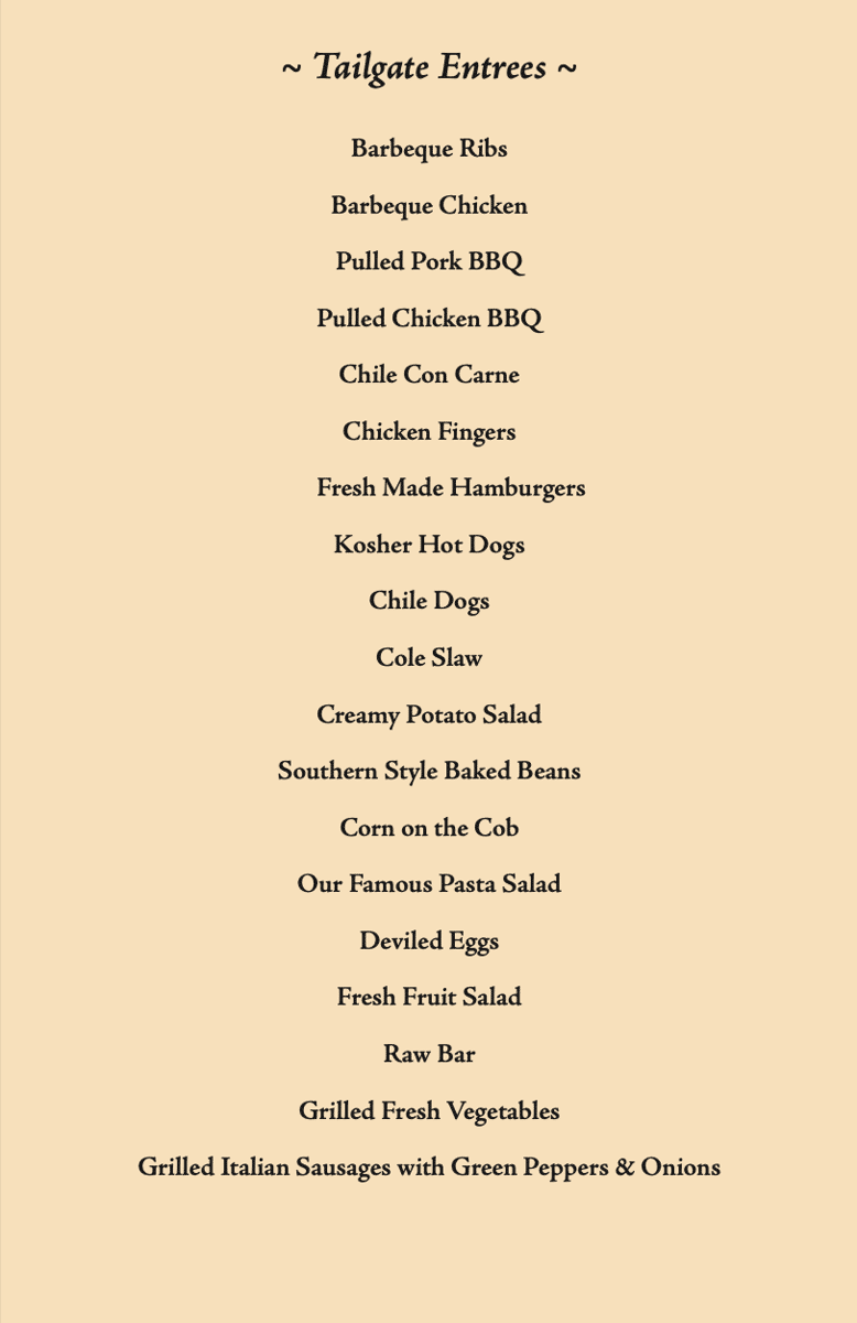 catering
