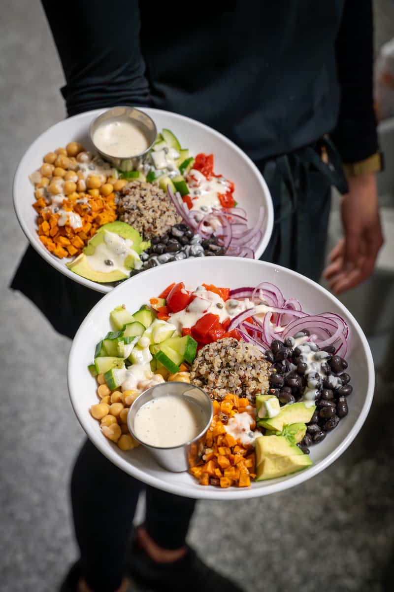 protein bowls at Black Haus Tavern