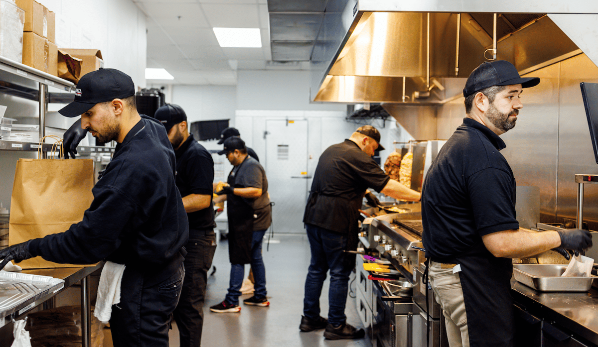 Pita Pita kitchen team