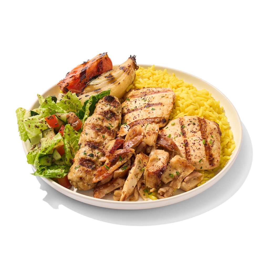 Mixed Chicken Lunch