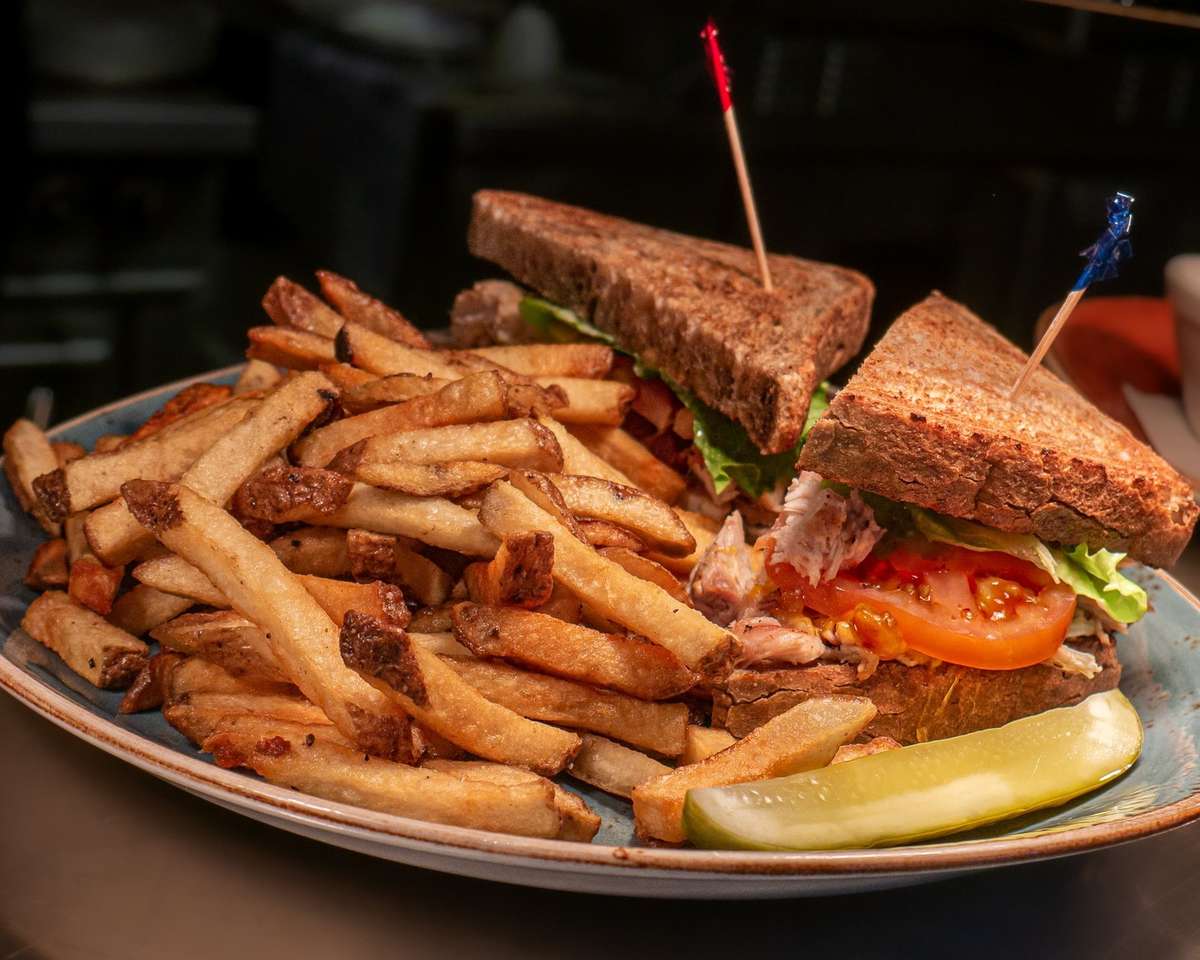 Chicken club sandwich