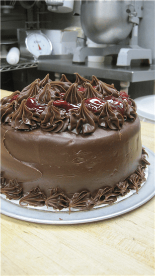 Cherry Fudge Cake