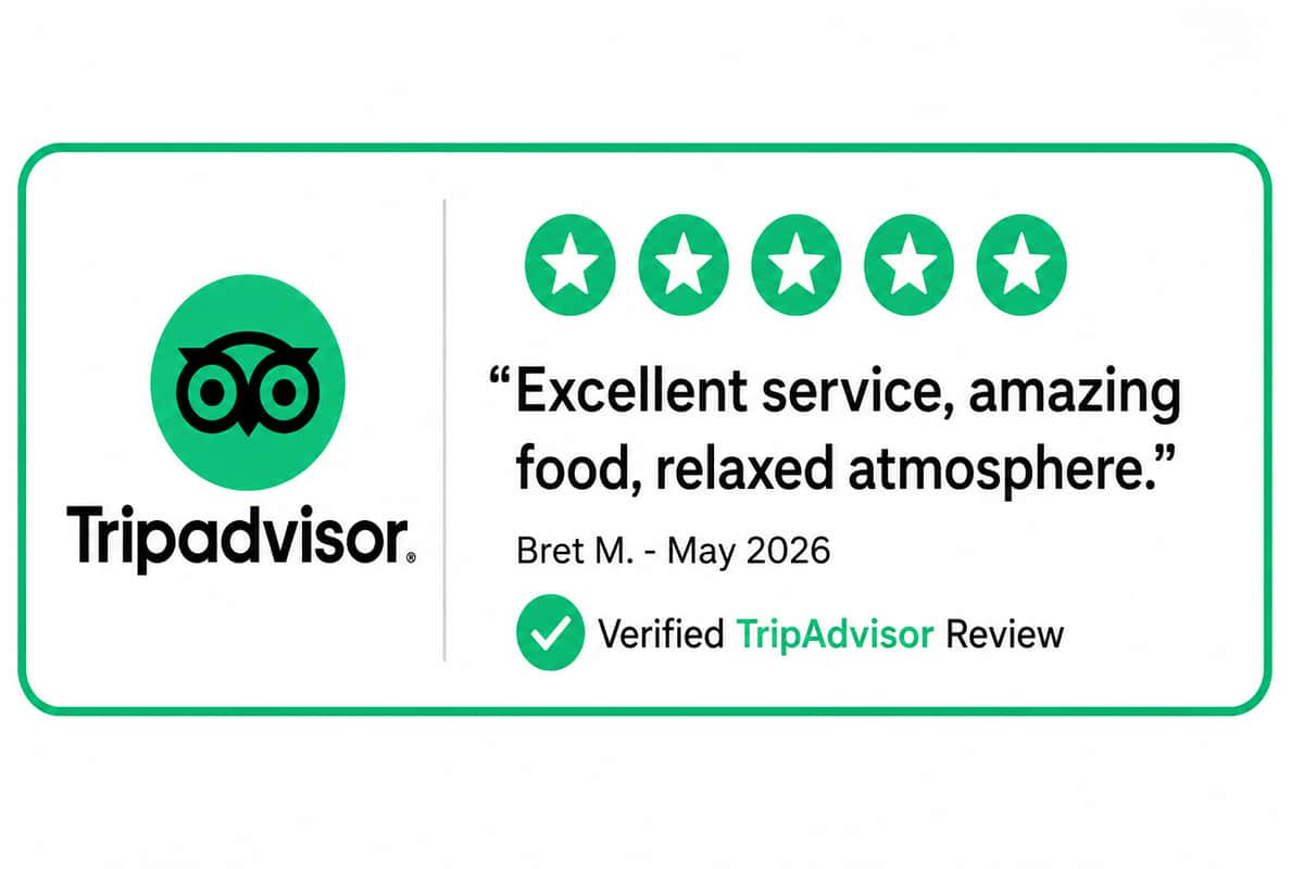 Tripadvisor Review Bret M
