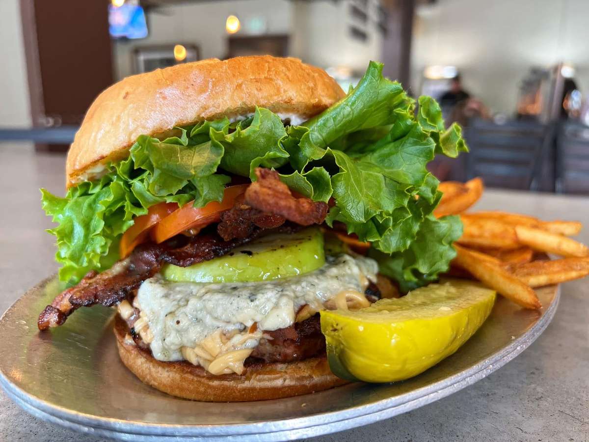 Apple Bacon Burger
