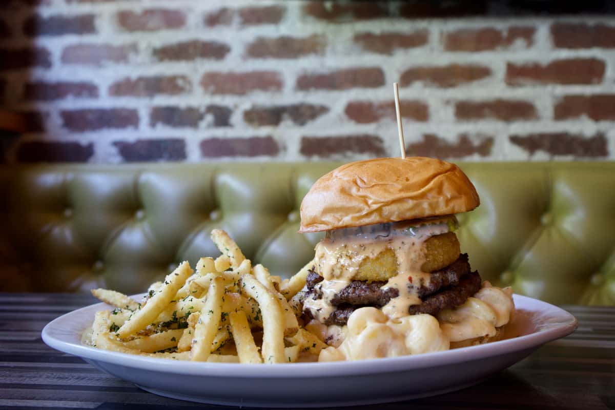Mac & Cheese Burger