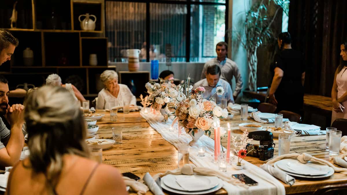 Vidrio Wedding Plated Dinners