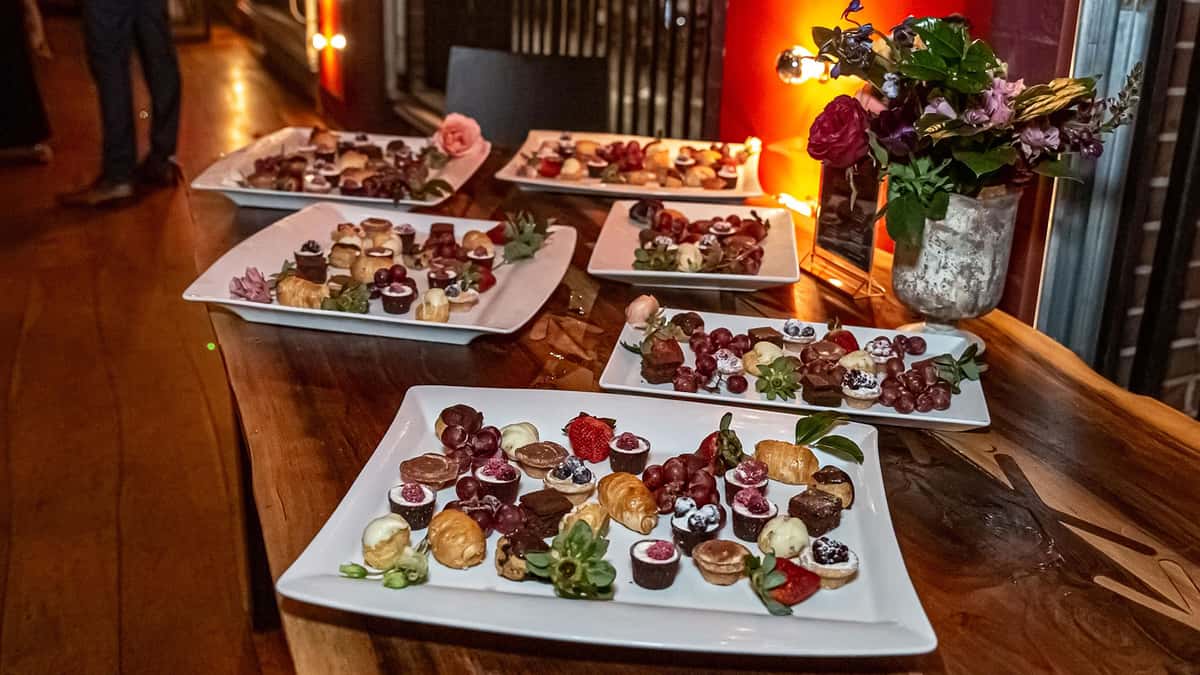 Vidrio Wedding Passed Hors D'Oeuvres